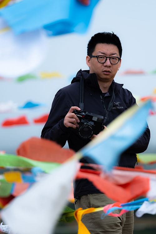 摄影师刘翔肖像照