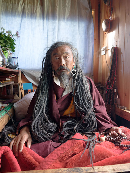 风与者系列摄影，人物与旷野风景关系